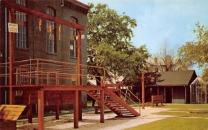 Arm and Leg Shackle and Bird Cage at the Old Jail St Augustine, Florida
