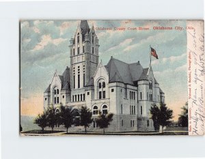 Postcard Oklahoma County Court House, Oklahoma City, Oklahoma