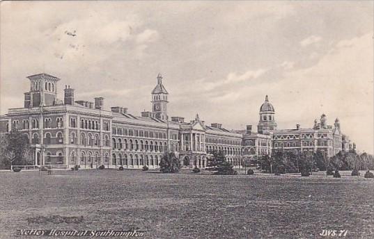 England Southampton Nefley Hospital 1913