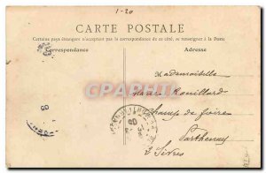 Old Postcard Paris Parc Monceau