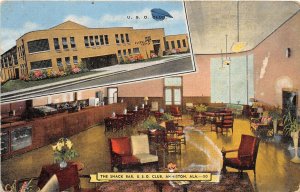 G75/ Anniston Alabama Postcard Linen The Snack Bar 2View Interior