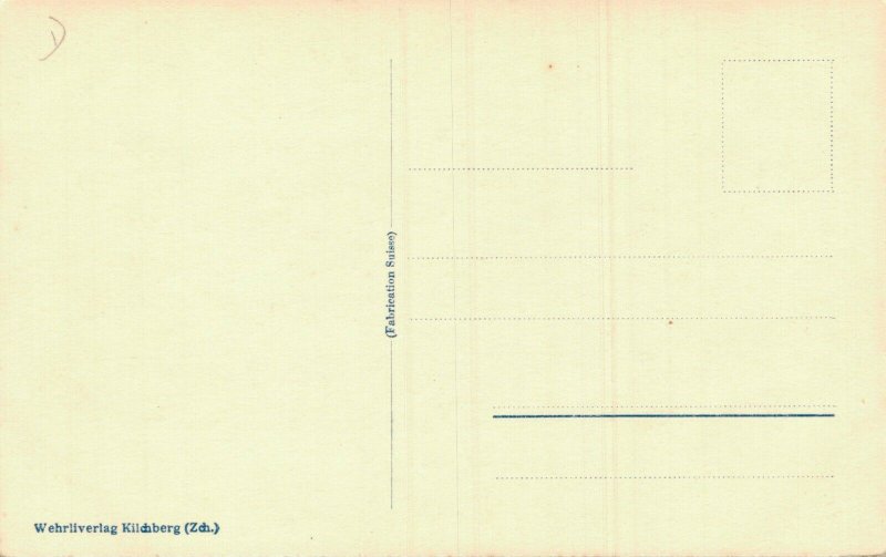 Switzerland Brunnen Kapelle RPPC 05.51