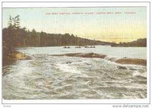 Big Pine Rapids, French River, North Bay, Ontario, Canada, 40-60s