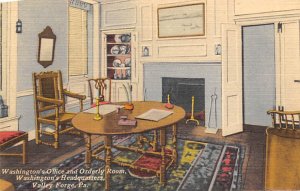 Washington's Office and Orderly Room Washington's Headquarters - Valley Forge...