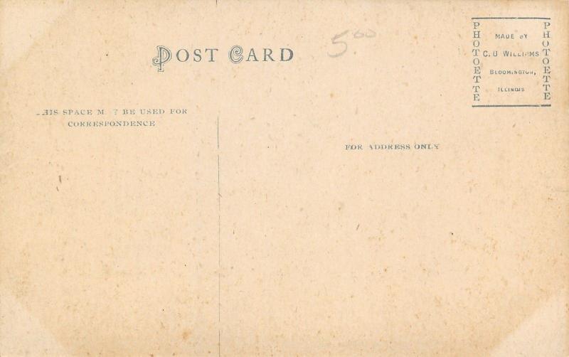 Oskaloosa Iowa~Central Holiness University~Campus Buildings~1909 CU Williams PC