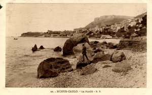 Monaco - Monte Carlo. The Beach