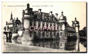 Old Postcard Chantilly The Facade North East