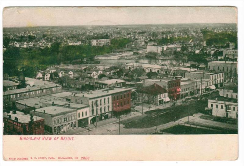 Aerial  View of Beloit Wisconsin