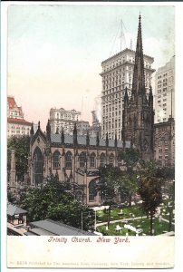 New York, NY - Trinity Church - Early 1900s