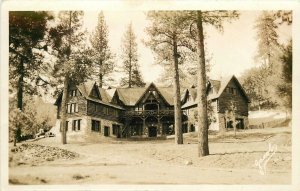 Postcard RPPC 1920s California Los Angeles Mountain Lodge roadside CA24-3446