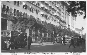 BR62389 diagonal norte car voiture  real photo  argentina