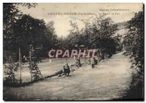 Old Postcard Park Tennis Chatelguyon