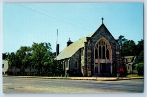 1960 Rehoboth Beach Delaware DE Vintage Postcard St Edmond R. C. Church Building