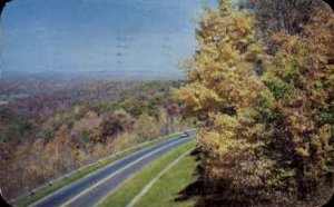 Brown County Road Scene - Nashville, Indiana IN