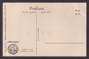 Vinatge postcard GERMANY Marine-Galerie Nr.277 - Radaviso Prussian Eagle