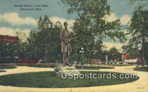 Lincoln Statue, Lytle Park - Cincinnati, Ohio
