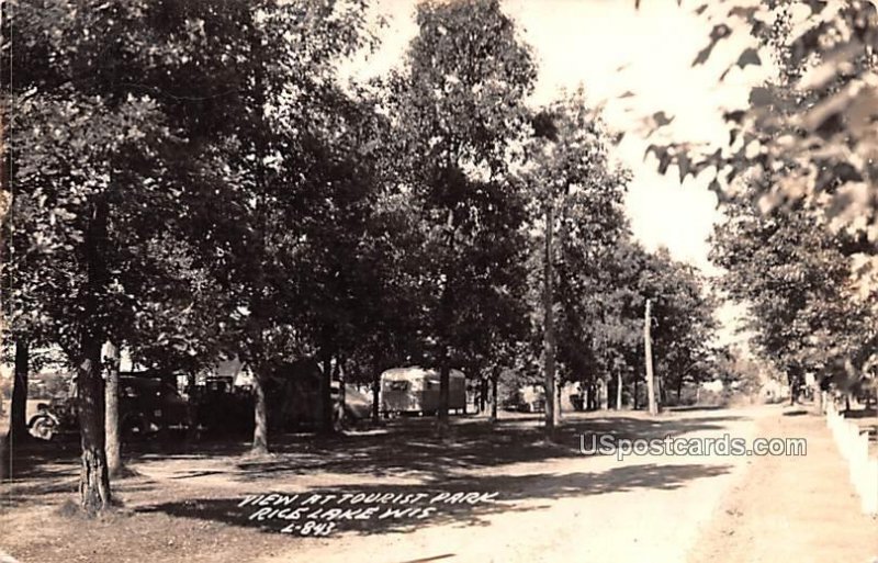 Tourist Park - Rice Lake, Wisconsin WI  