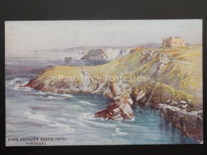Cornwall TINTAGEL King Arthurs Castle Hotel - Old Postcard
