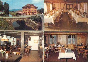 Postcard Europe Switzerland Benken Landgasthof Sternen Giessen 1983 