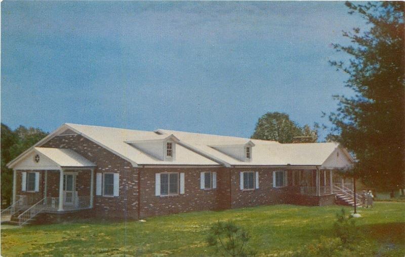 Tamassee South Carolina~D A R School~Allene Wilson Groves Cottage~1950s Postcard