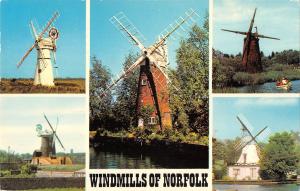 uk1933 windmills of norfolk real photo uk