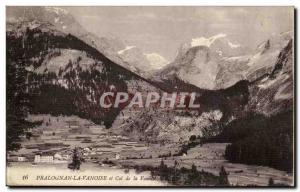Pralognan la Vanoise - and Col de la Vanois Old Postcard
