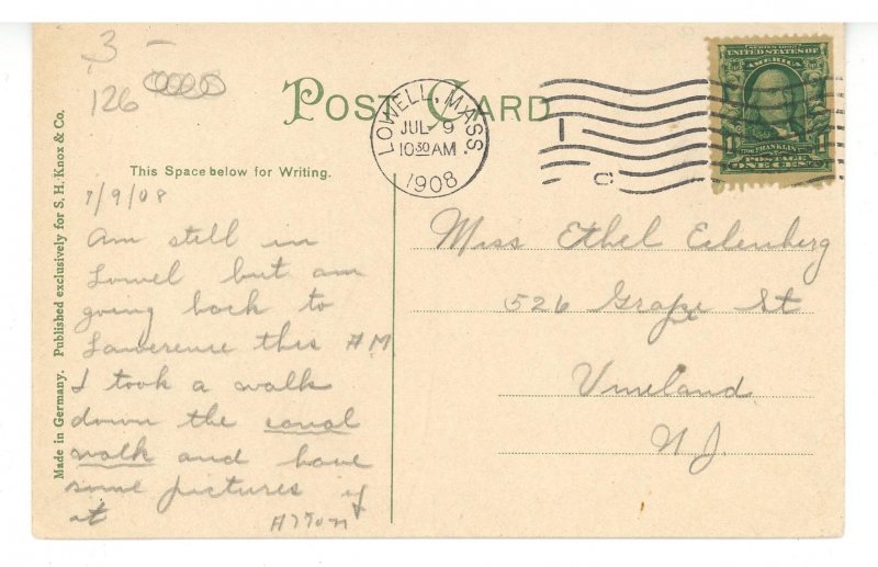 MA - Lowell. The Canal Walk