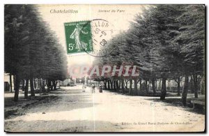 Old Postcard Chatelaillon Park Avenue