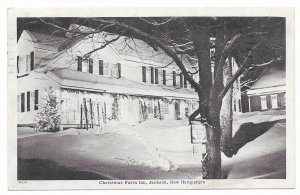 US Jackson, New Hampshire, Christmas Farm . old card with postage, mailed 1955.