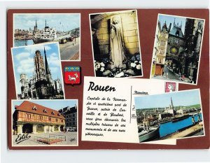 Postcard Rouen, France