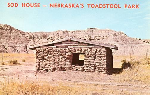 NE - Toadstool Park, Sod House   