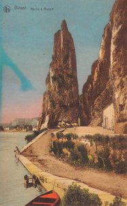 A646 Belgium Dinant Roche a Bayard Cliffs vintage postcard