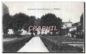 Old Postcard Orphanage Paris Saint Charles