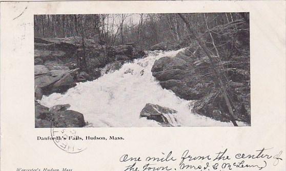 Massachusetts Hudson Danforth Falls 1905