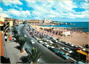 Modern Postcard The French Riviera Frejus Plage (Var) Boulevard of Liberation