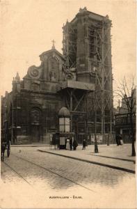 CPA AK Aubervilliers - Église (741253)