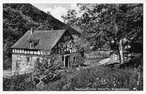 A177 Germany Gasthaus Gruene Muehle im Brodenbachtal Guesthouse postcard