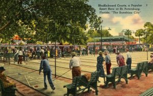 FL - St Petersburg.  Shuffleboard Courts