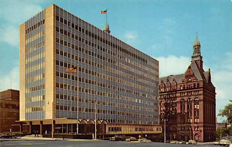 City Hall And New Municipal Building - Milwaukee, Wisconsin WI  