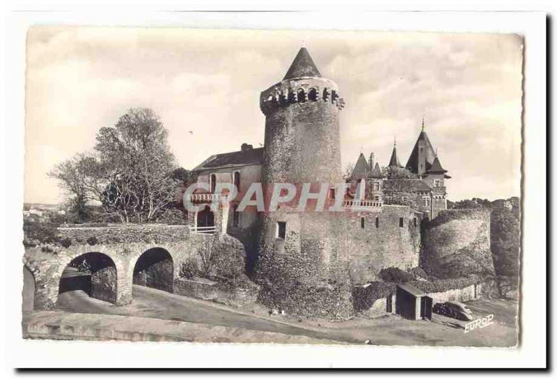 Pornic Old Postcard castle Together