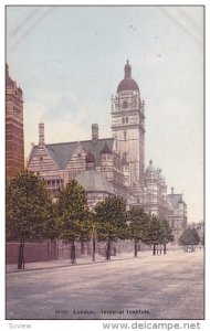 LONDON, England, 1900-1910's; Imperial Institute