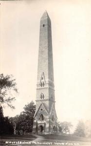 Victory Mills New York Schuylerville Monument Real Photo Antique PC (J32735)