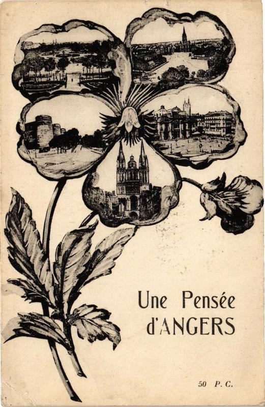 CPA Une Pensée d'ANGERS (189813)