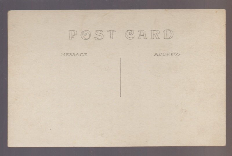 Staples MINNESOTA RPPC c1920 HIGH SCHOOL nr Motley Brainerd Verndale Wadena MN