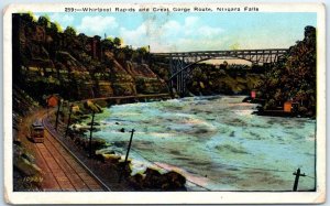 Postcard - Whirlpool Rapids and Great Gorge Route - Niagara Falls