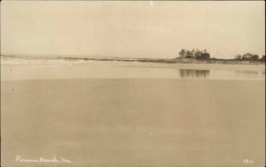 Kennebunk Maine ME Parsons Beach Home Real Photo RPPC Vintage Postcard