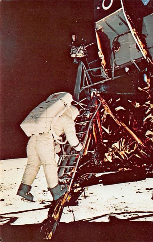 Astronaut Edwin E Aldrin Junior, lunar module pilot Space Unused 