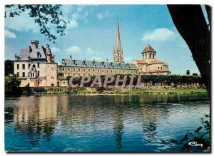 Modern Postcard St Savin sur Gartempe (Vienne) Overview the church (eleventh ...