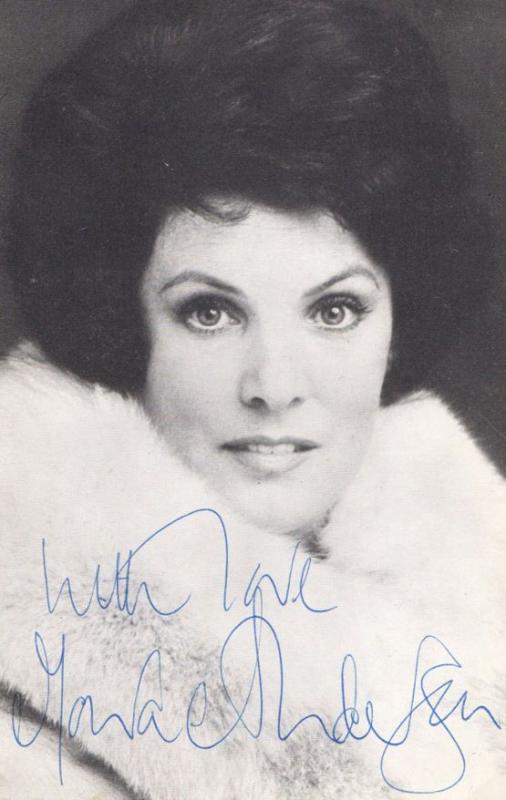 Moira Anderson Hand Signed Photo