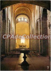 Postcard Modern Languedoc St Guilhem le Desert nave and choir of the abbey se...